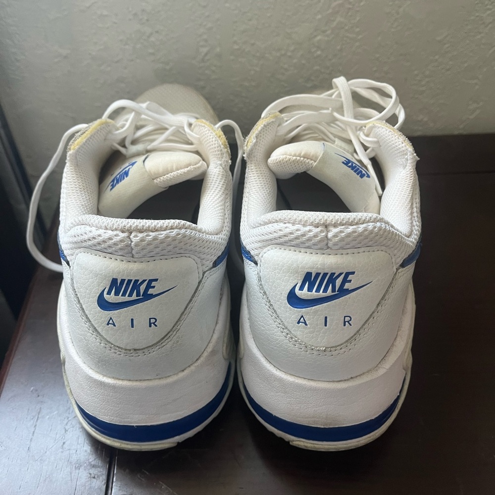 Nike Air White and Blue Athletic Men's Shoes CD4165-112 SIZE 10 - Picture 7 of 8